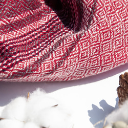 喀什米爾Cashmere 針織圍巾 純羊毛圍巾 手織圍巾 編織圍巾-法國 沙發巾手織毯 花朵藤蔓葉子 露營蓋毯保暖羊絨 第2張的照片