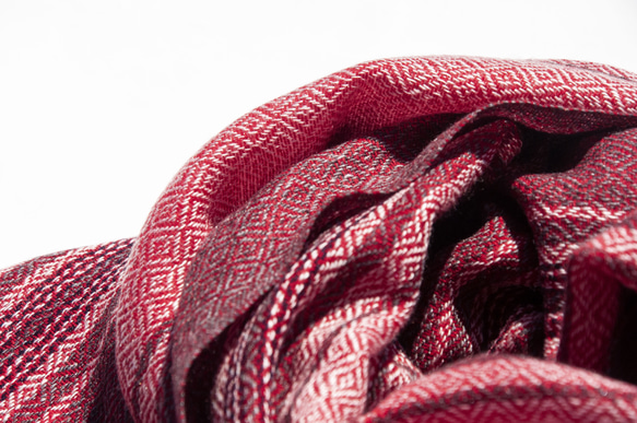 カシミール カシミヤ ニット スカーフ ピュア ウール スカーフ ハンド ニット スカーフ ウーブン スカーフ - フレンチ ソ 11枚目の画像