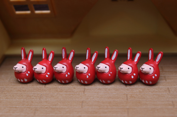 だるま屋るもん 干支だるま 卯年 左手 干支だるま【卯】左手 | だるま屋