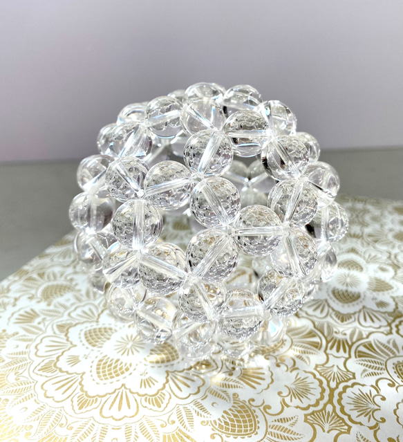 高品質*天然水晶】フラーレン12mm玉 受注生産 天然石 megumi 通販