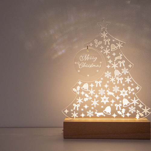 送料無料]アクリルLED クリスマスツリー その他インテリア雑貨 Atelier