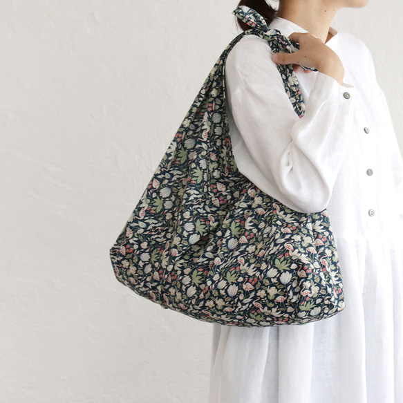 Alin Azuma Bag L 65cm Eco Bag with Cotton Azuma Bag Gusset（森林樹草莓 第2張的照片