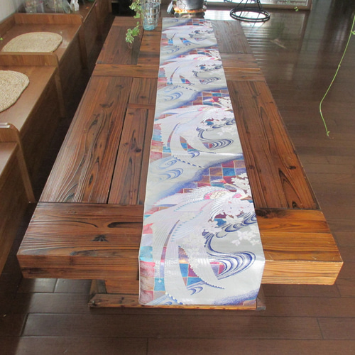 348テーブルランナー帯 ぎこちな 