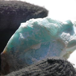 天然石ラリマー約51mm(ドミニカ共和国産)約45g 母岩付き原石ラフロック鉱物鉱石[lar-221206-01] 18枚目の画像