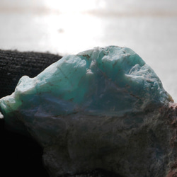 天然石ラリマー約51mm(ドミニカ共和国産)約45g 母岩付き原石ラフロック鉱物鉱石[lar-221206-01] 11枚目の画像