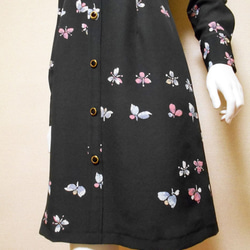 スクエアネック着物ドレス Square neck kimono dress LO-402/S 11枚目の画像