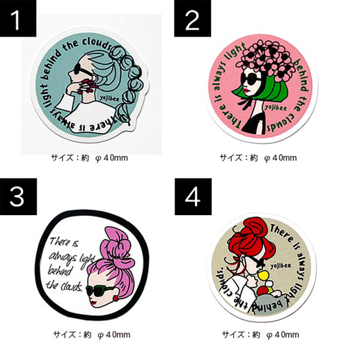 選べるステッカーシール_5Select・“YNS00” シール・ステッカー