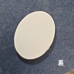 かわいい少女や天使柄のガラスカメオ　カボション40×30mm★アクセサリーやクラフト作品に♪ 5枚目の画像