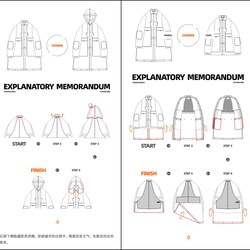 TMCAZ Functional Mountain Parka 橄欖綠色 廓形機能山地風衣夾克外套 山系 多口袋 寬松 第5張的照片