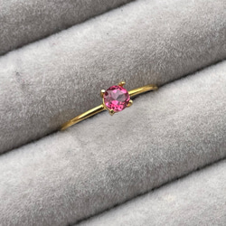 イヤリング・ノンホールピアス Classy ... pink Amethyst 14kgf Classy  pink Amethyst 14kgf イヤリング・ノンホールピアス