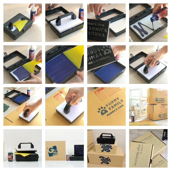 超特大スタンプ｜段ボールや大型面に！フルオーダーEVAスタンプ　「こんなの欲しかった！」を形に。ロゴ入り＋業務用対応 3枚目の画像