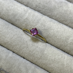 raspberry  ring... Rhodolite Garnet 1枚目の画像