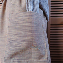 ウールのもんぺパンツ　９２ｃｍ　着物リメイク 4枚目の画像
