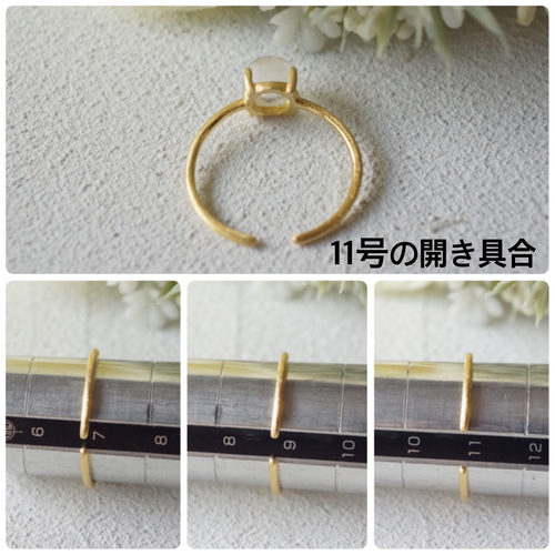 送料無料】7月誕生石 イエローグリーン スフェーン 7号〜フリーサイズリング 18kgp シルバー925 5.5mm 指輪・リング Ratna  gemstones 通販｜Creema(クリーマ) 15096878