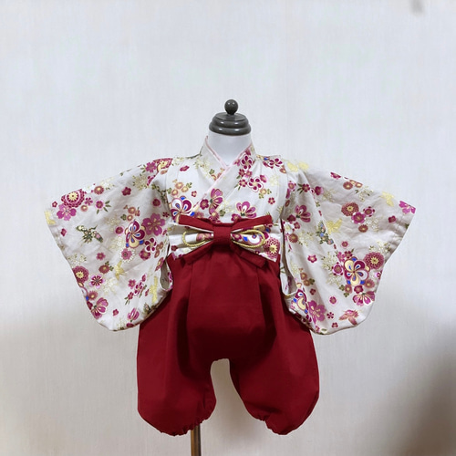 KIRIMIさま専用被布コート❤️ハンドメイドベビー袴❤️ ベビー被布 ベビーコート/アウター【七五三・お宮参りなどに