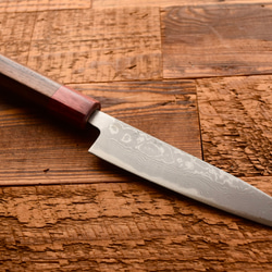 本家かね惣】鰻裂き包丁 青鋼 霞 水牛柄 8寸（240mm） 包丁・ナイフ