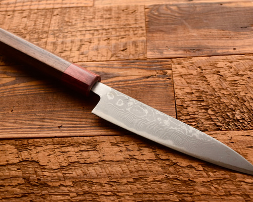 67層鏡面ダマスカス切付型ペティナイフ包丁170mm 黒檀白水牛八角 67層鏡面ダマスカス切付型ペティナイフ包丁170mm 黒檀白水牛八角 三星