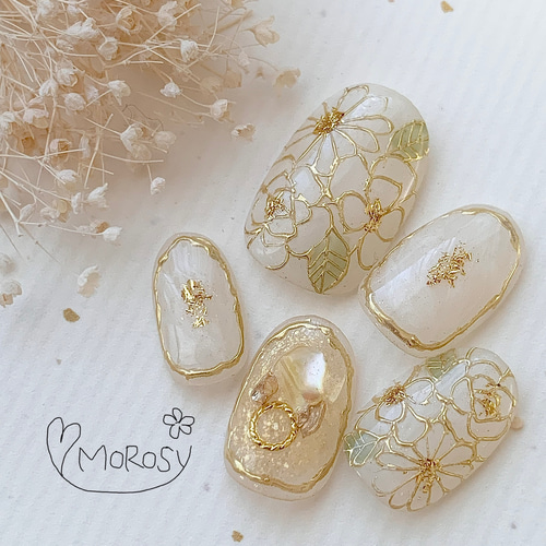 MOROSY234☆ブライダル ウェディング 和装 成人式 振袖 白無垢 ネイル  