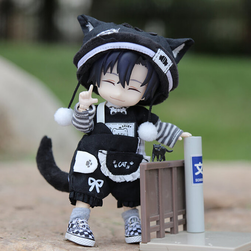 ☆OPENちゃん＆LOCKちゃん 7-11制服ぬいぐるみセット(小) B121958_01.webp