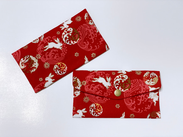 Xingsen-Bunny Red Packet Bunny Welcome Chinese New Year 無料刺繍 (中国 2枚目の画像