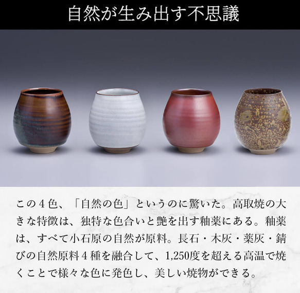 香杯 中號 5色可選 Takatori ware Takatori ware Free cup 咖啡杯 Teacup 茶杯 Ta 第11張的照片