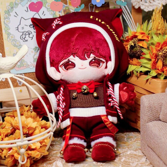 チェシャ猫　ぬいぐるみセット ぬいぐるみ着せ替え服 20cm ぬい服 ぬいぐるみ服 ＜チェシャ猫