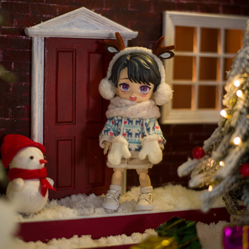 オビツ11 エルクのセーターセット 1/12ドール服 ドールウェア gsc OB11