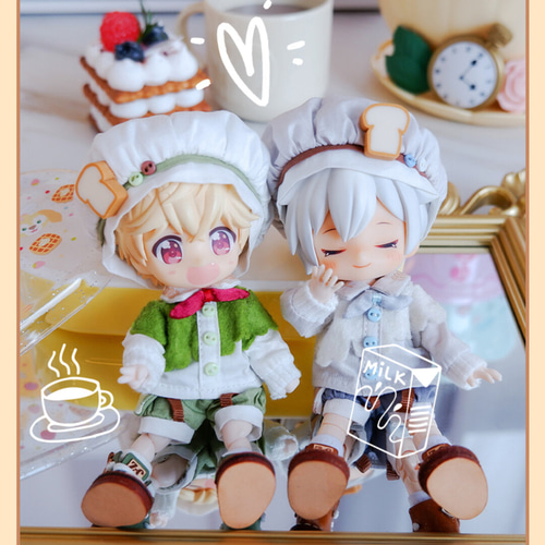 オビツ11 リトルパン屋さんセット 1/12ドール服 ドールウェア gsc OB11
