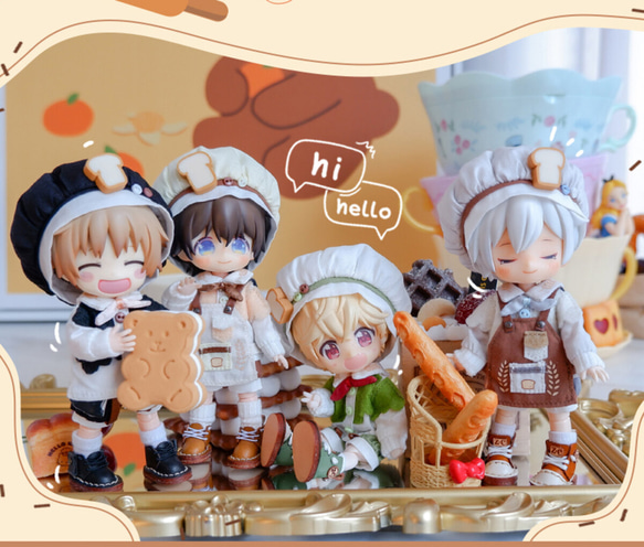 51ミニチュアドール服大人バンドセット 楽天市場】オビツ11 ドール 人形 服 衣装 かわいい 三匹のクマ