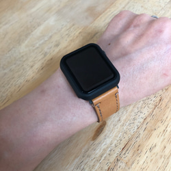 【本革】Apple Watchレザーベルト男女兼用 8枚目の画像