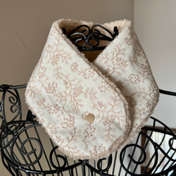 刺繍生地♡素敵なネックウォーマー ネックウォーマー maomaokotton