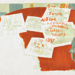 ピエール・ボナール、ねこ、おしゃれなポスター、シンプルなインテリアや北欧スタイルにも。パリのエスプリ【P-0319】 10枚目の画像