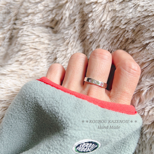 1号から制作可能♪◇TREASURE RING◇4石選べる誕生石リング