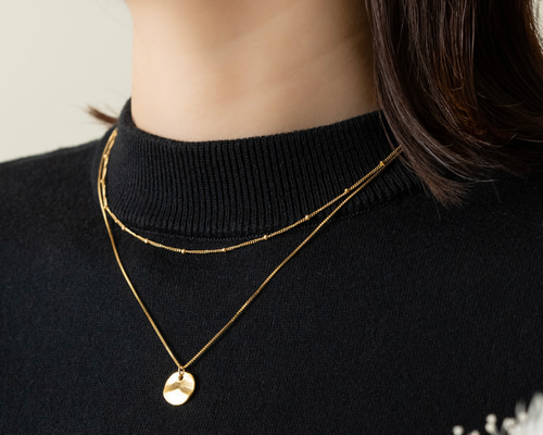 1点作品☆ カービングクリソプレーズ14kgfネックレストップ 1点作品