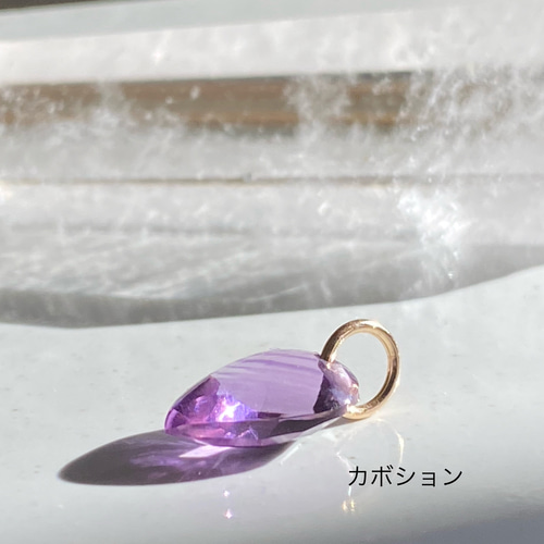 k18 アメジスト ペンダント トップ ペンダントトップ lapiliss 通販 ...