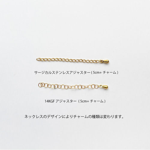 24KGP/14KGF】「月と真珠」ネックレス ネックレス・ペンダント