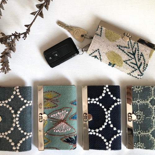 キーケース】 ミナペルホネン tambourine タンバリン グレー キー