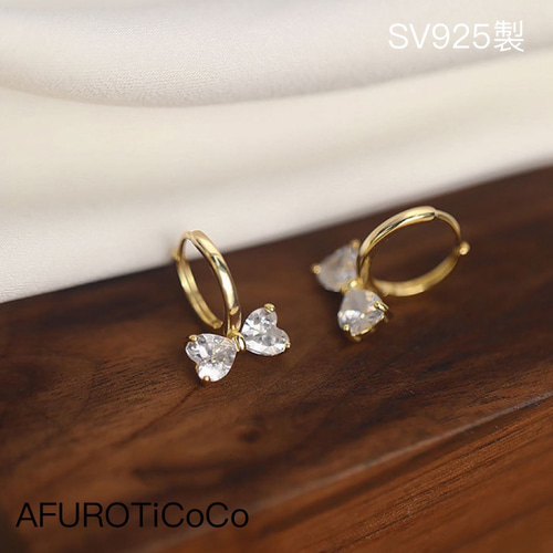 016Af【ゴールド】ピアス　リボン　蝶　大人可愛い　S925Silver　銀製 楽天市場】ピアス リボン リボンのピアス リボンピアス ピンク