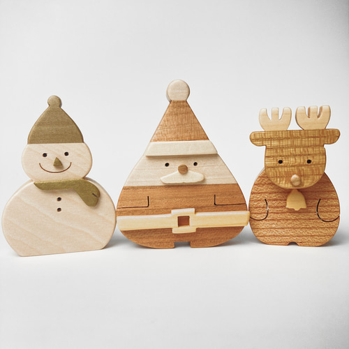 クリスマスの飾りセット サンタクロース トナカイ スノーマン