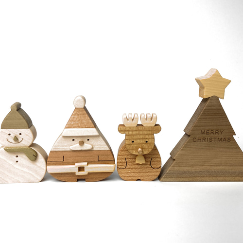 クリスマスの飾りセット サンタクロース トナカイ スノーマン