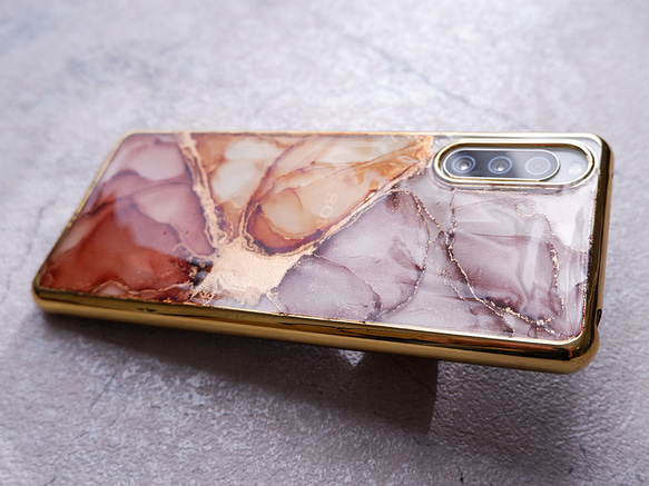 #farfalla 流動アートのスマホケース（iPhone/Android TPUバンパー ） 17枚目の画像