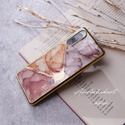 #farfalla 流動アートのスマホケース（iPhone/Android TPUバンパー ） 2枚目の画像