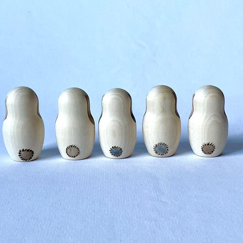 お正月うさぎ】マトリョーシカ型オブジェ その他置物 sayo 通販