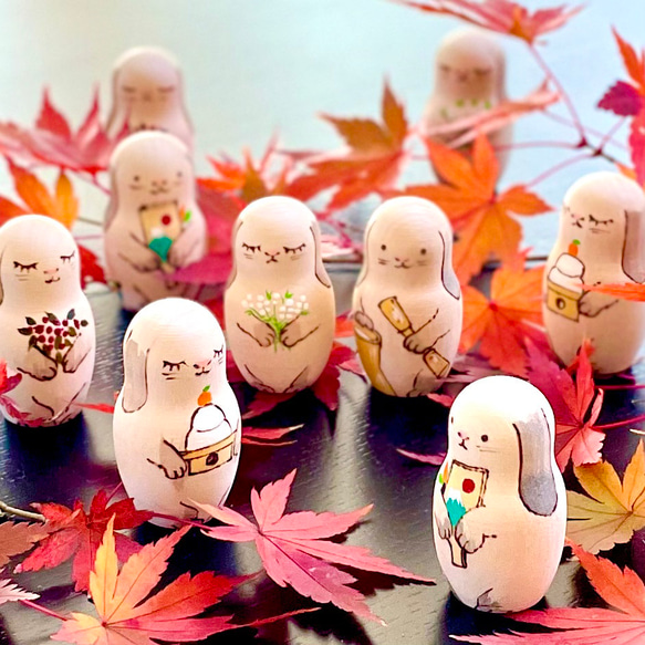 臼・杵セット　お餅作り　お正月　オブジェ 臼・杵セットお餅作りお正月オブジェ
