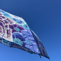 【✳︎数量限定✳︎花柄✳︎折りたたみ日傘】HiraTen parasol 12枚目の画像