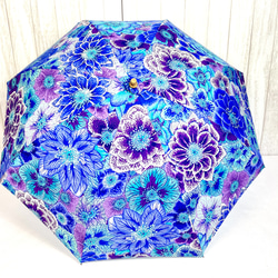 【✳︎数量限定✳︎花柄✳︎折りたたみ日傘】HiraTen parasol 6枚目の画像