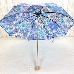 【✳︎数量限定✳︎花柄✳︎折りたたみ日傘】HiraTen parasol 5枚目の画像
