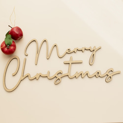 木製　レターバナー　クリスマス　【Merry Christmas】 2枚目の画像