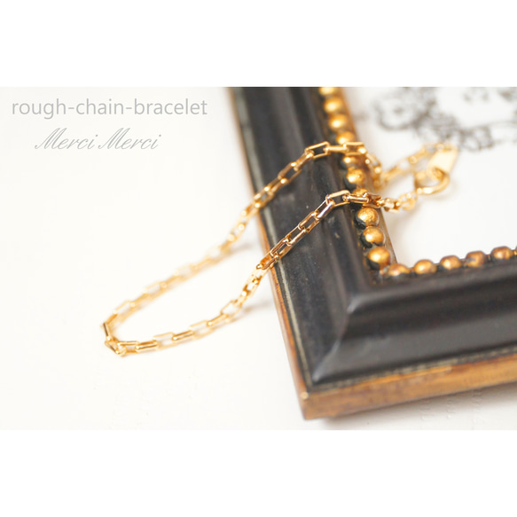 rough-chain-bracelet...ラフチェーンブレスレット 4枚目の画像