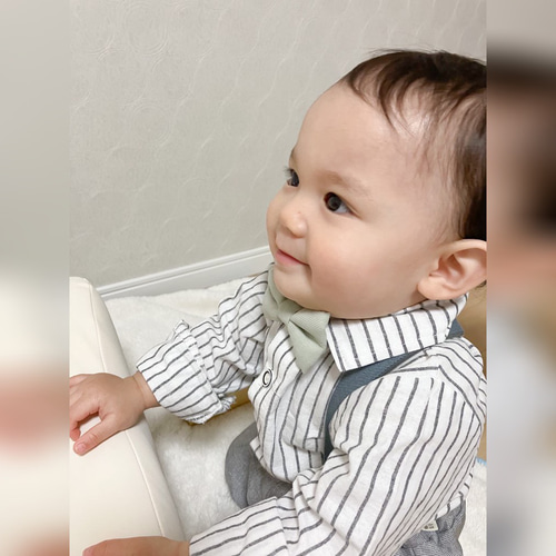 コーデュロイお揃いリボン【674】 肌触りふんわり♡フレンチコーデュロイリボン/ヘアバンド/蝶ネクタイ